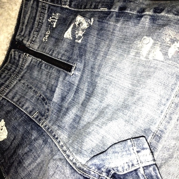 Jean Shorts Ultra High Rise Dual Zippers, 4 - Picture 2 of 7